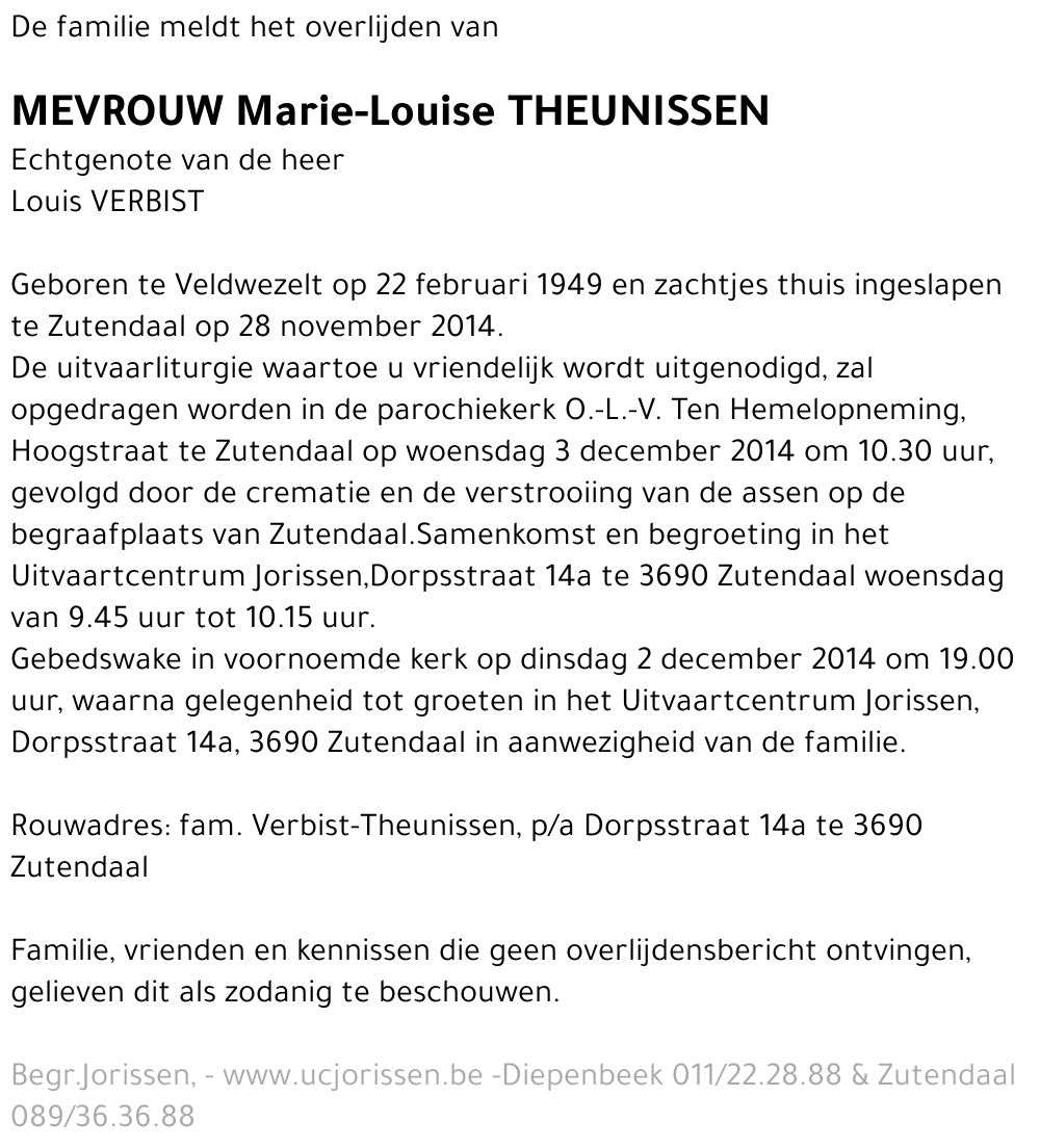 Marie-Louise Theunissen