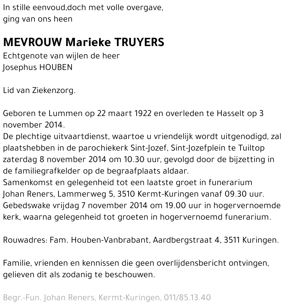 Marieke TRUYERS