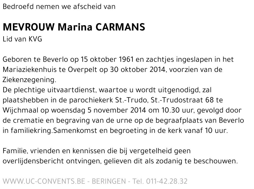 Marina Carmans