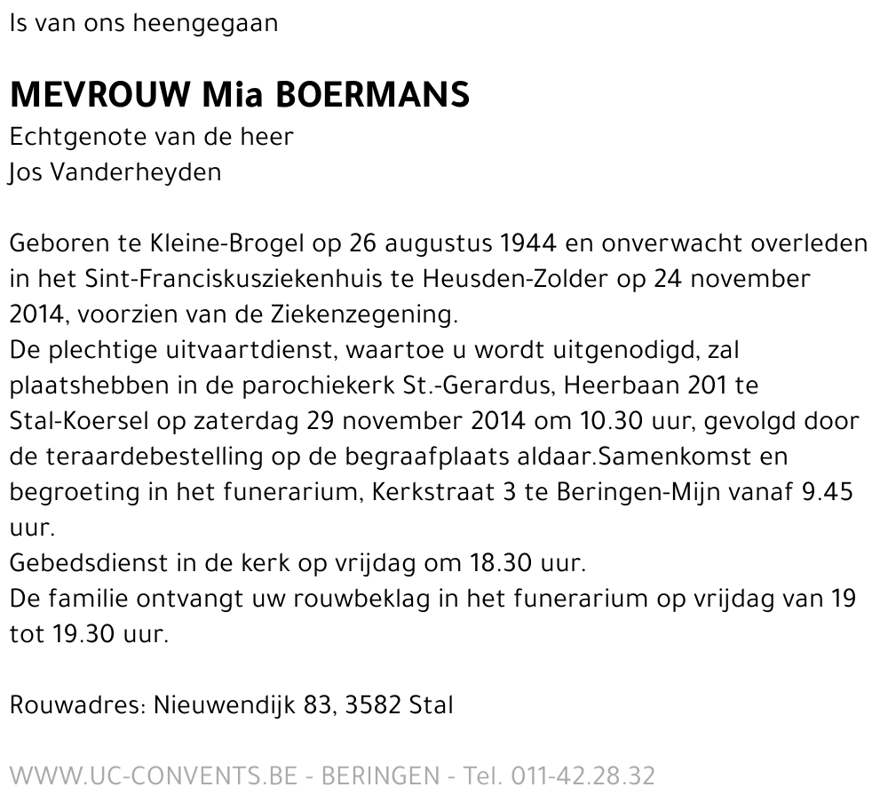 Mia Boermans