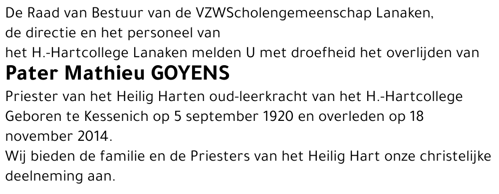 Pater Mathieu Goyens