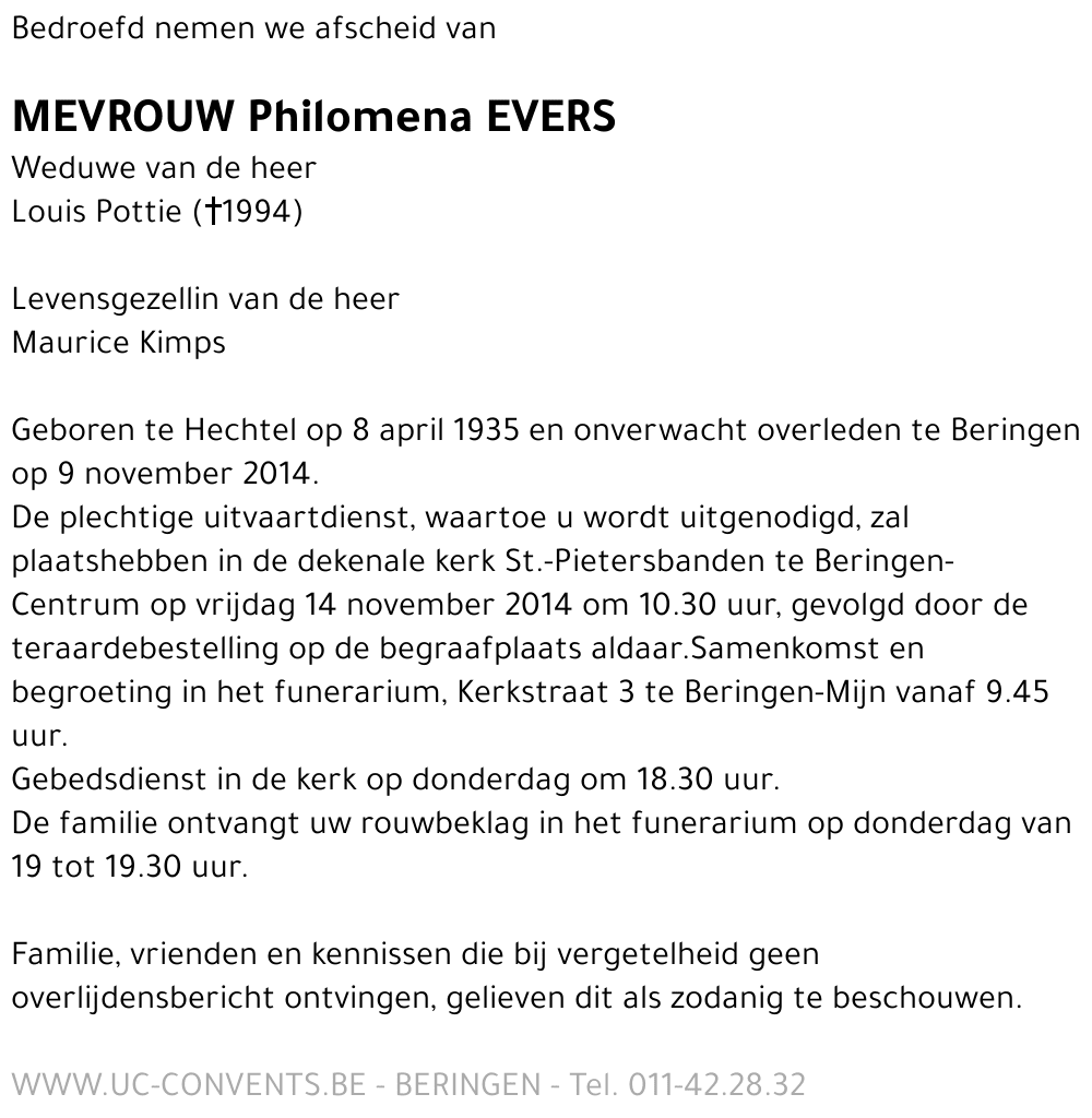 Philomena Evers