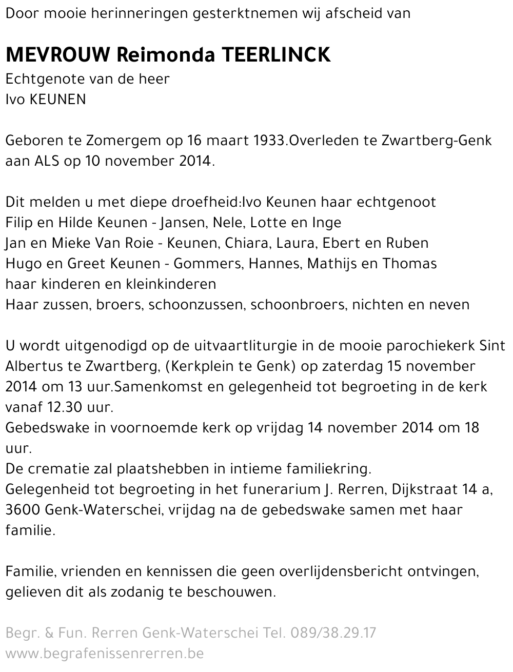 Reimonda Teerlinck