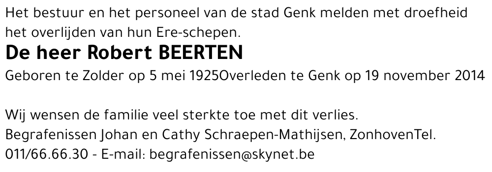 Robert Beerten