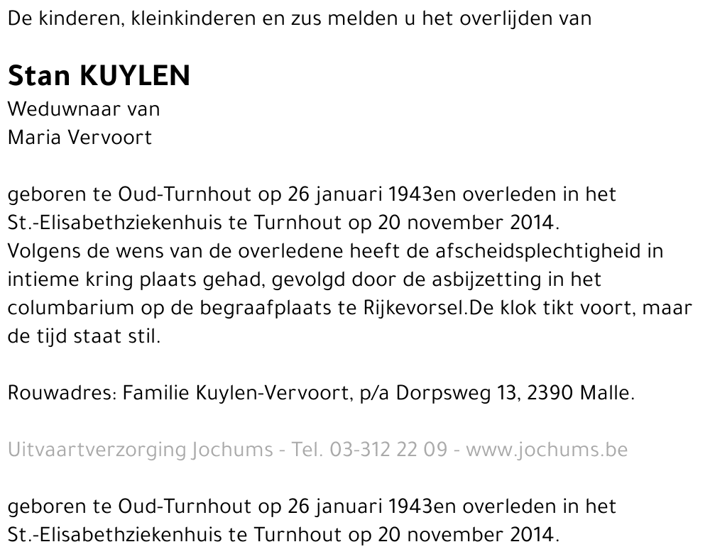 Stan Kuylen