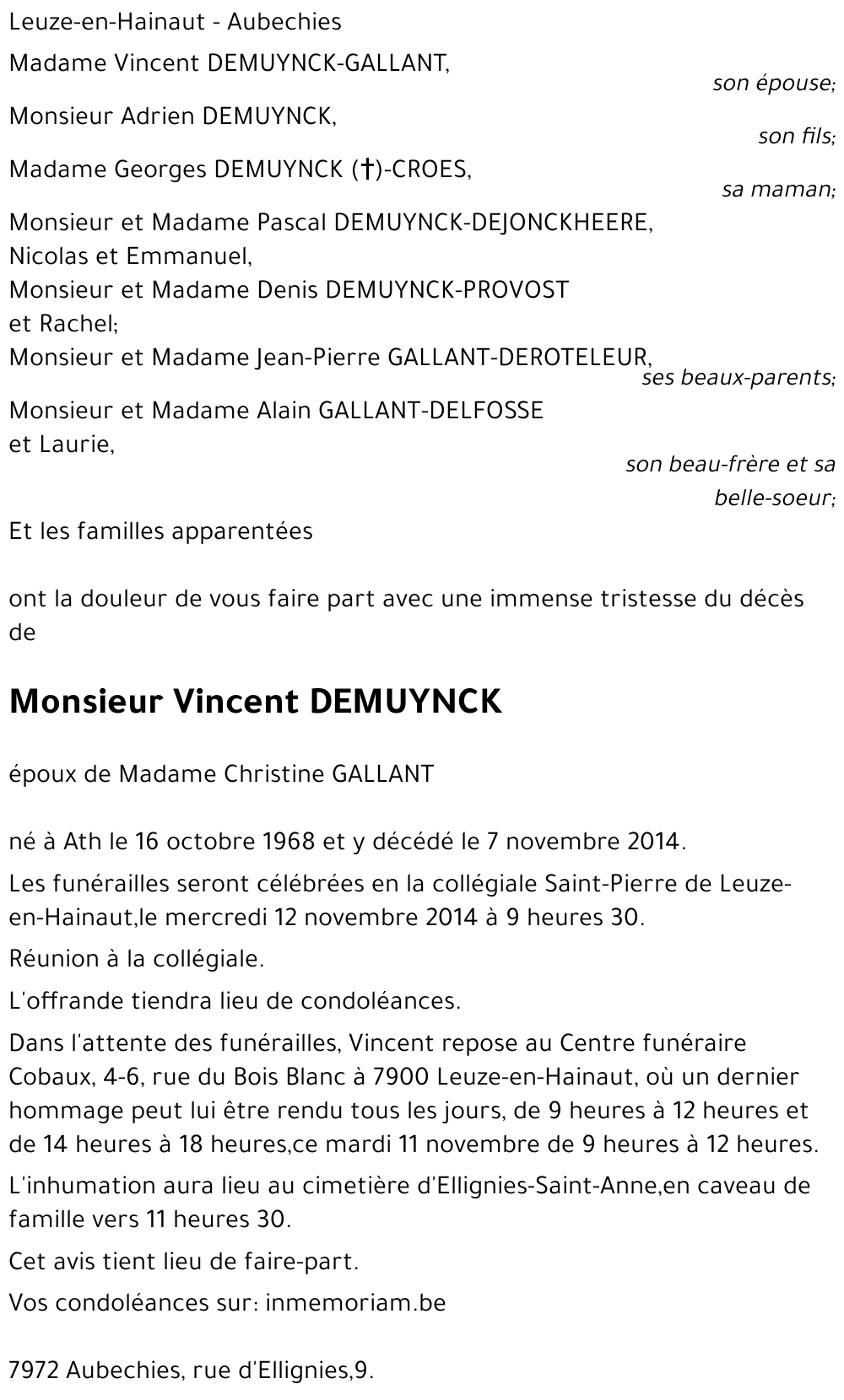 Vincent Demuynck