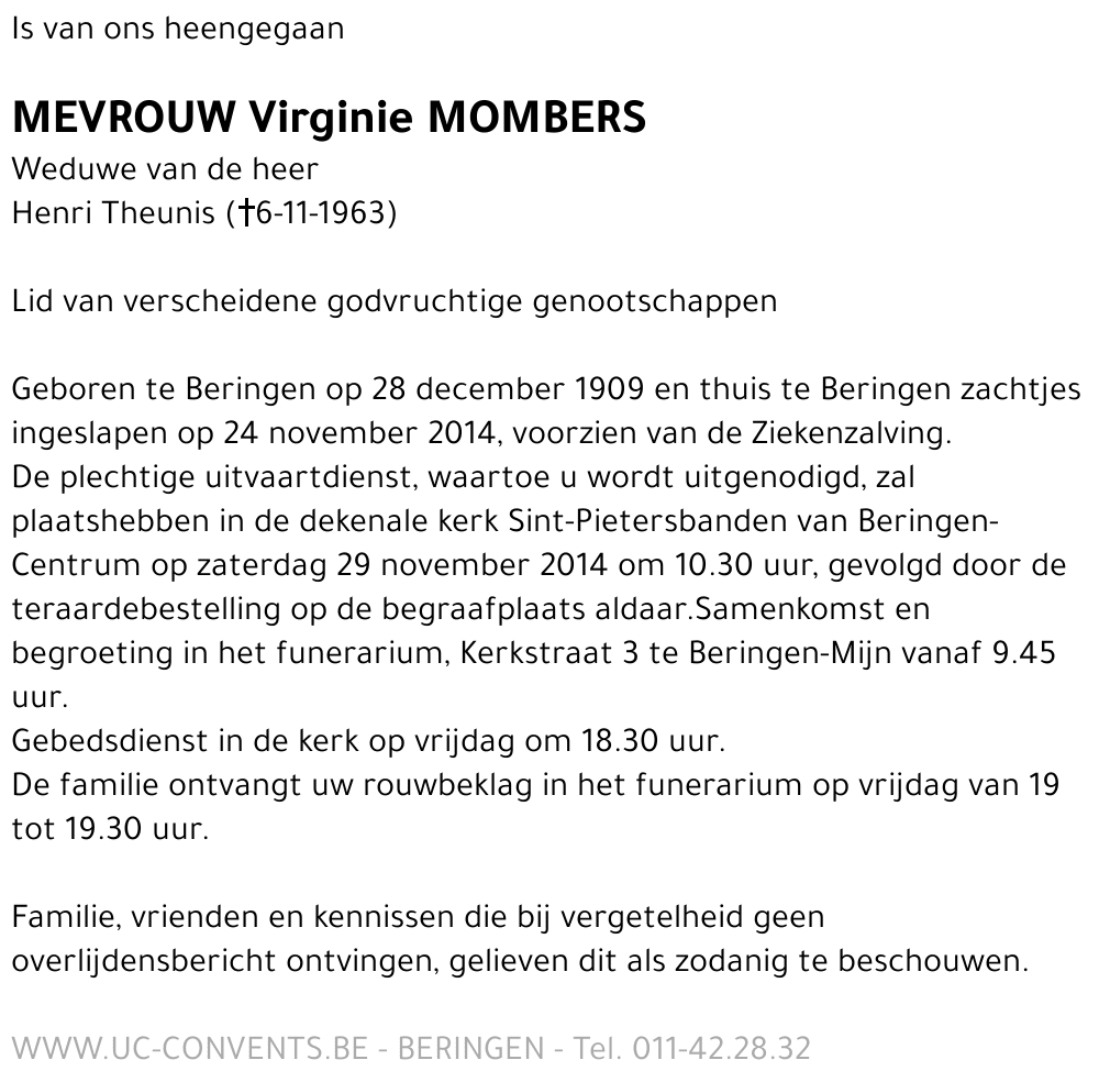 Virginie Mombers