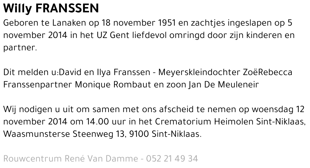 Willy Franssen