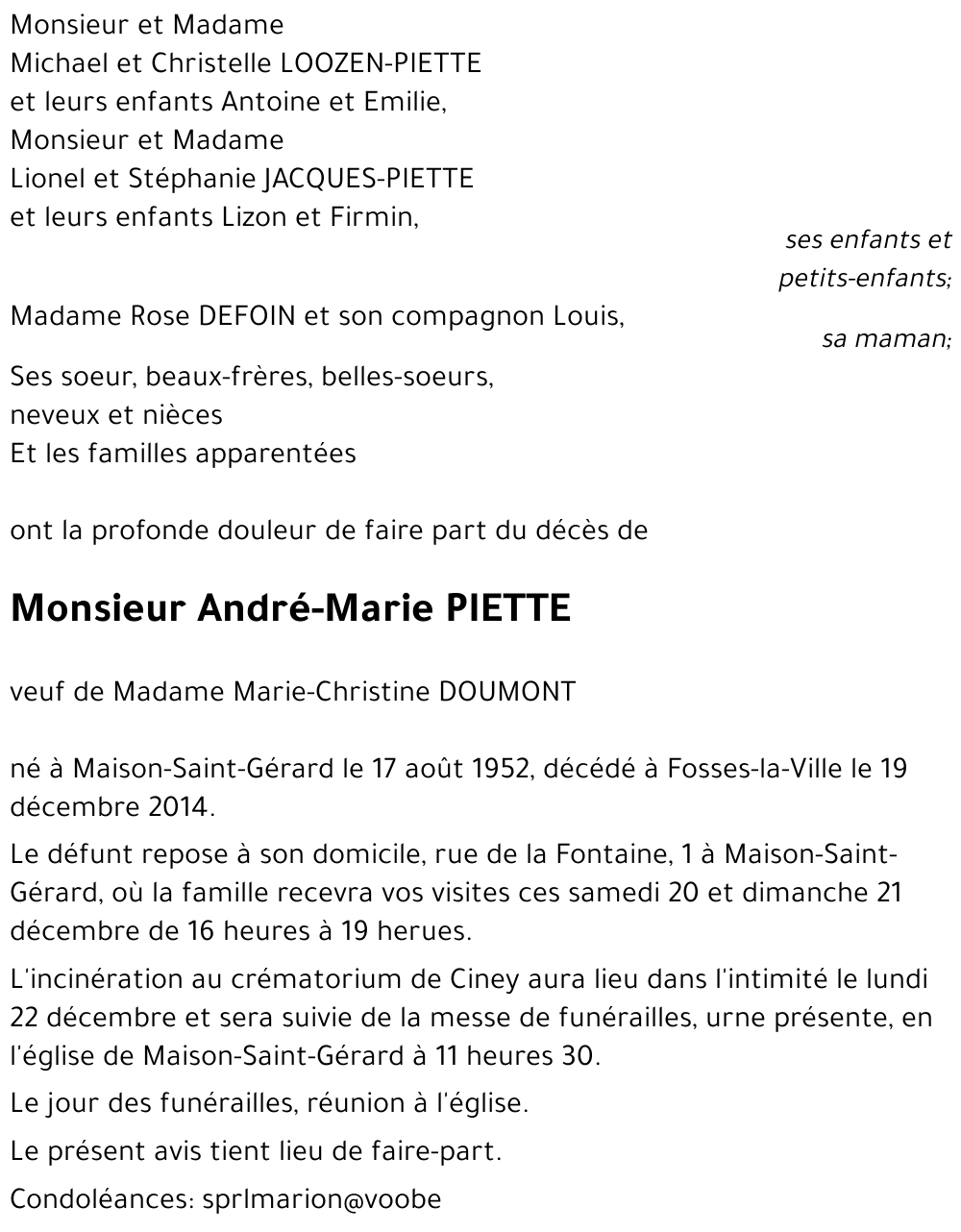 André-Marie PIETTE