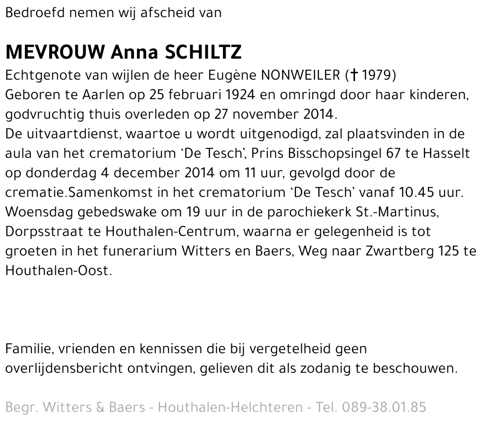 Anna Schiltz
