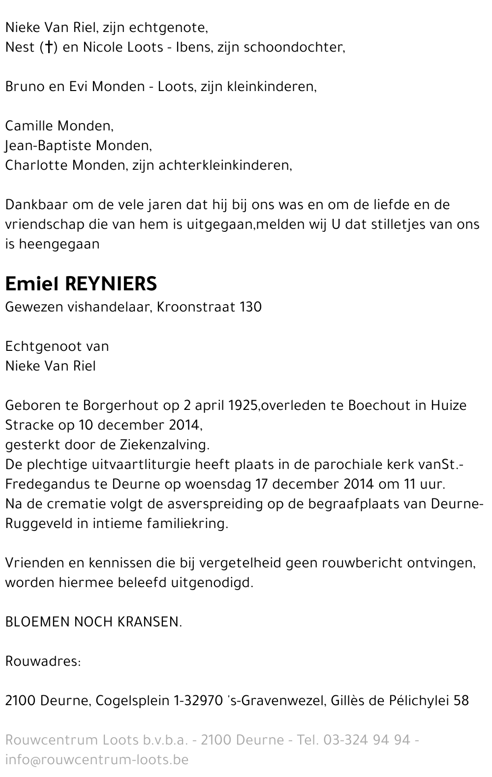 Emiel Reyniers