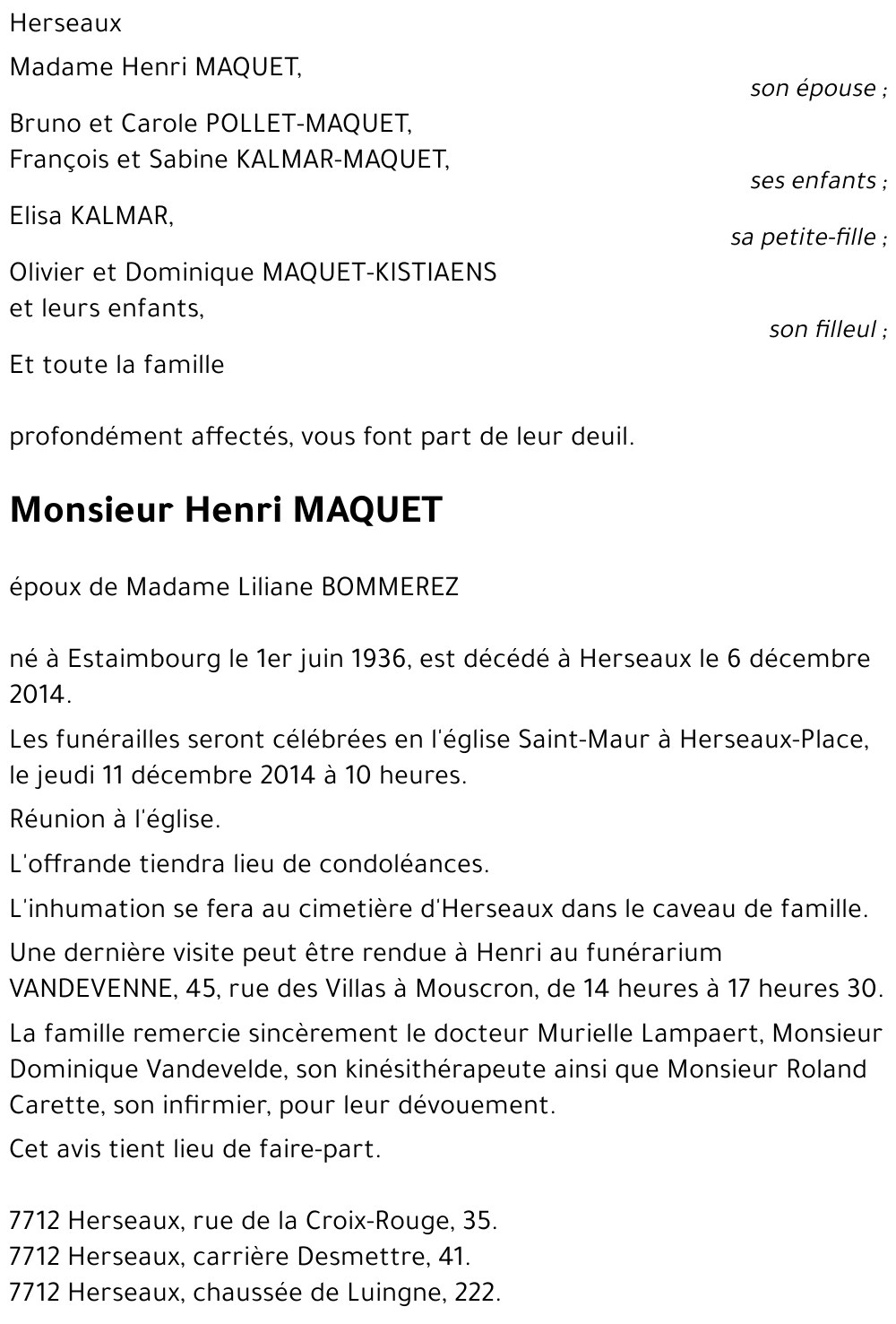 Henri MAQUET