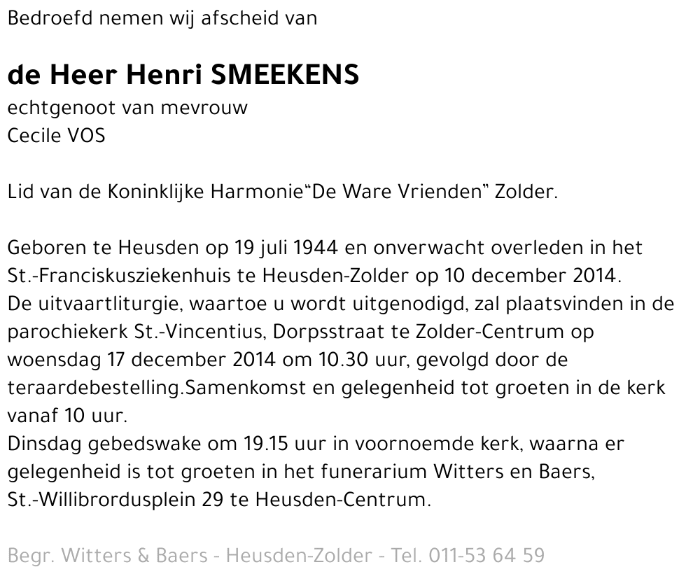 Henri Smeekens