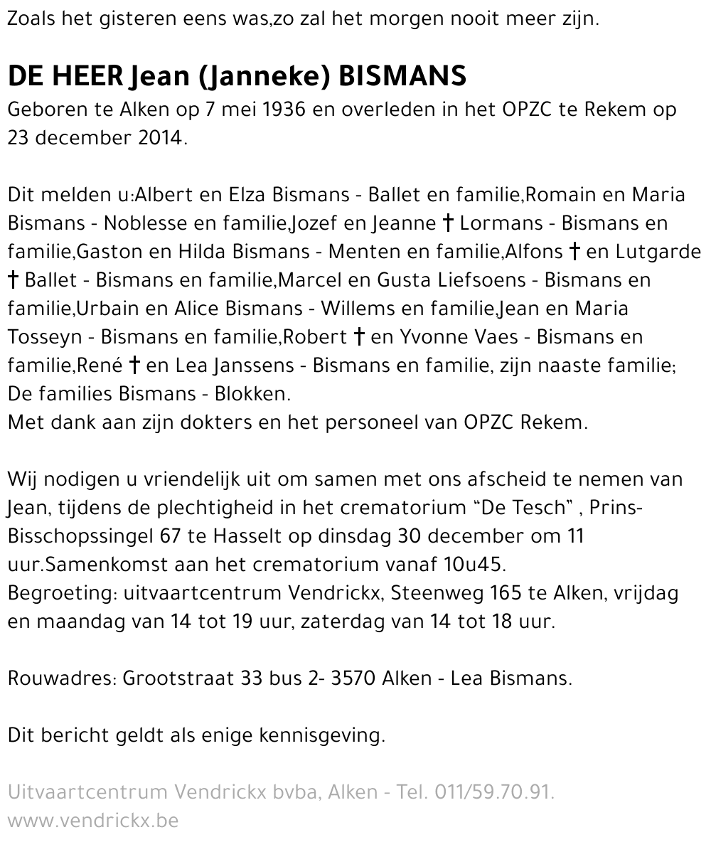 Jean Bismans