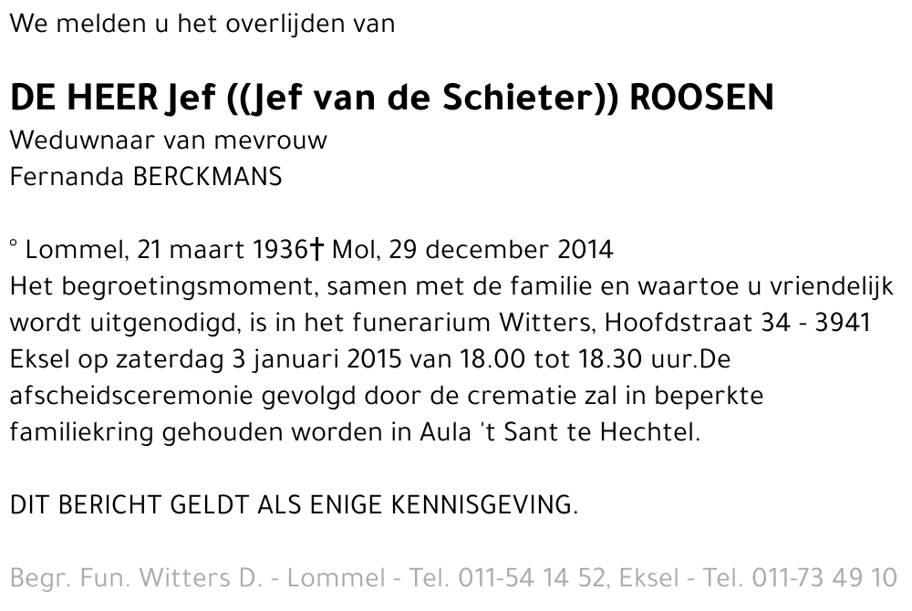 Jef Roosen