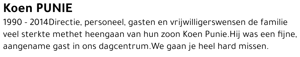 Koen Punie