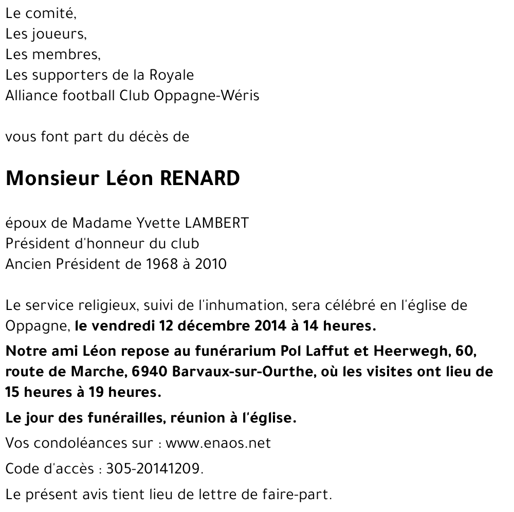 Léon RENARD
