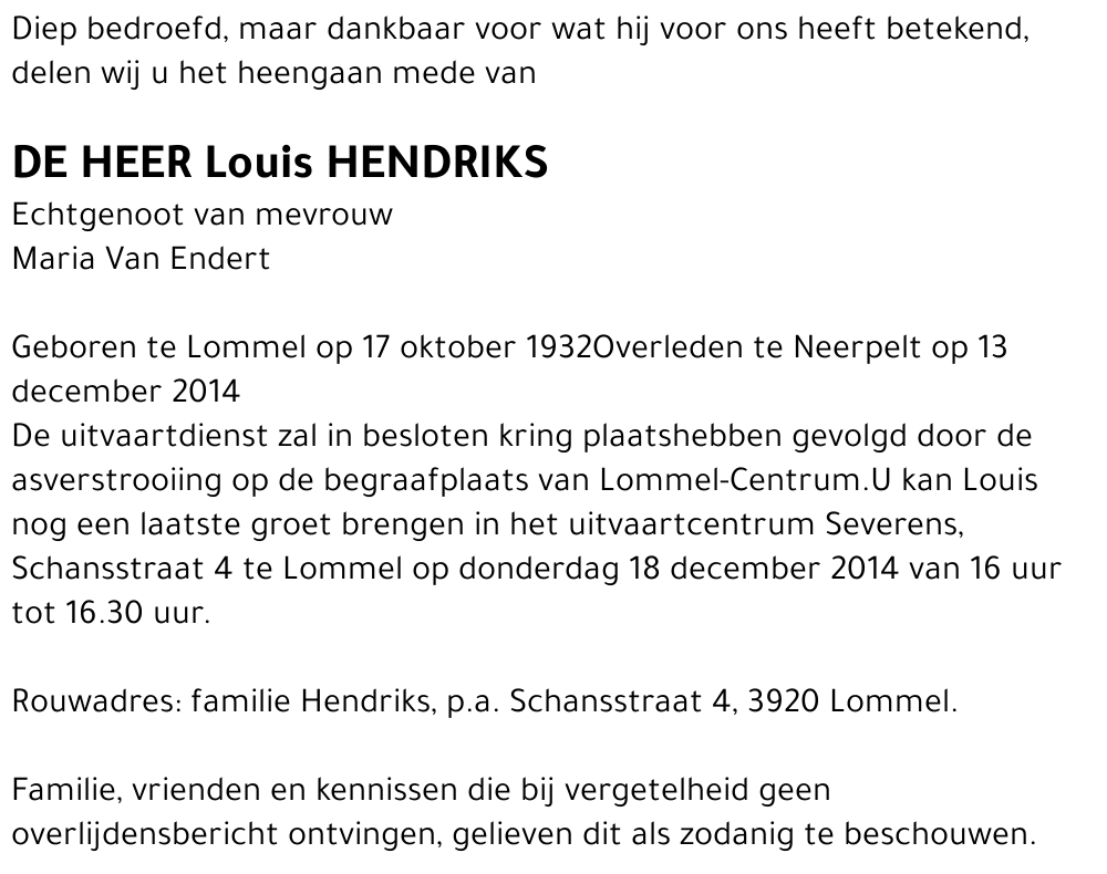 Louis Hendriks