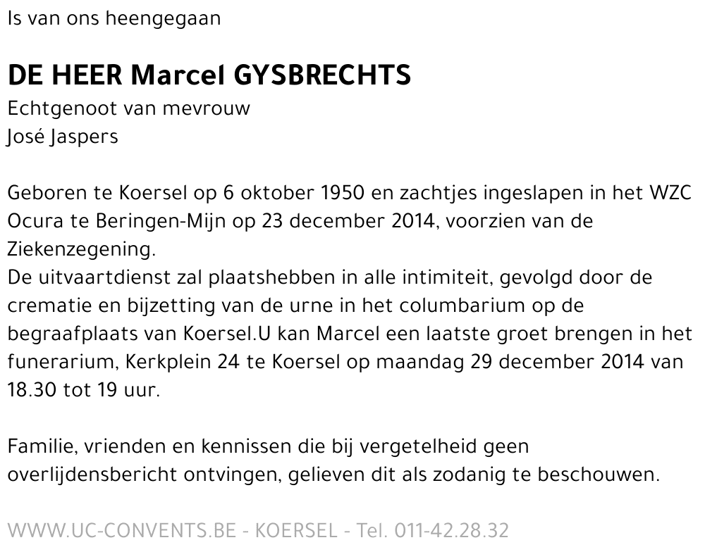 Marcel Gysbrechts