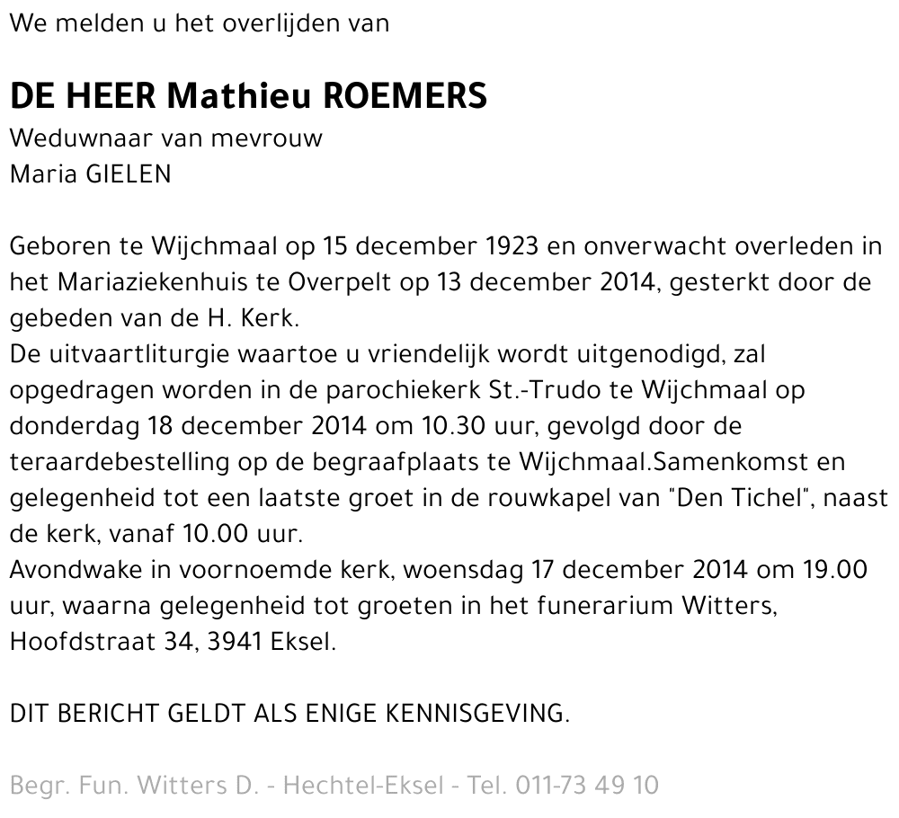 Mathieu Roemers