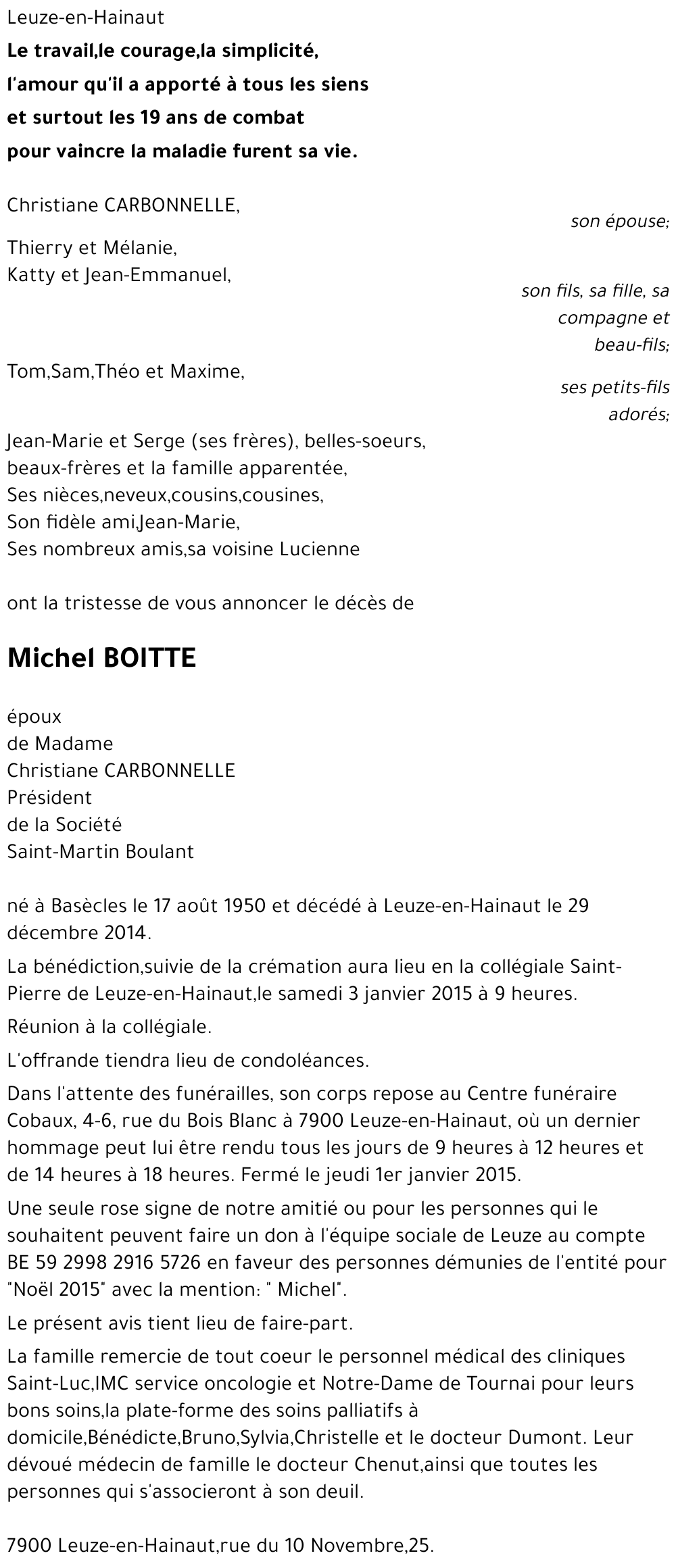 Michel Boitte