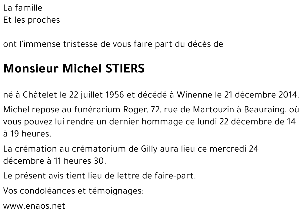 Michel STIERS