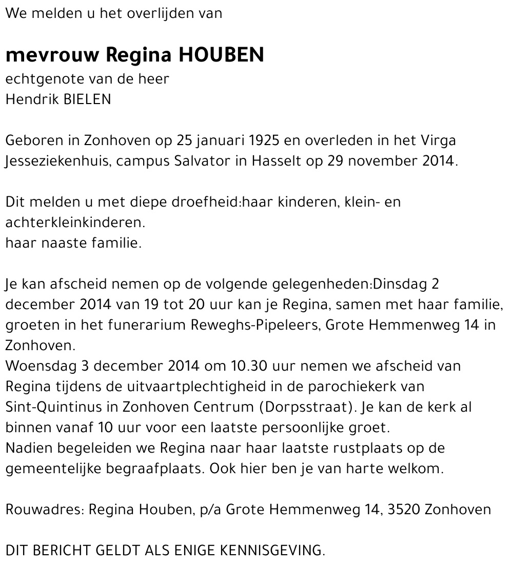 Regina Houben