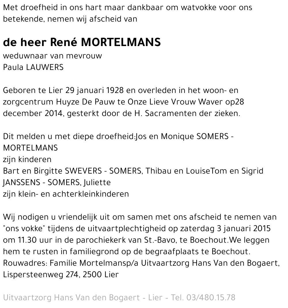 René Mortelmans