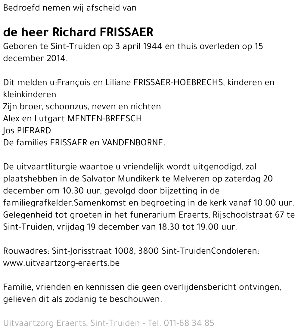Richard Frissaer
