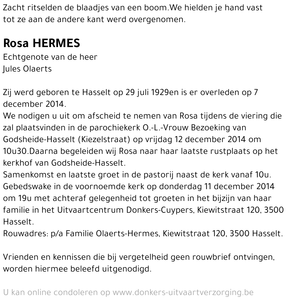 Rosa Hermes