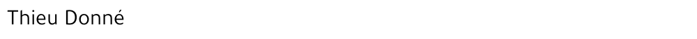 Thieu Donné