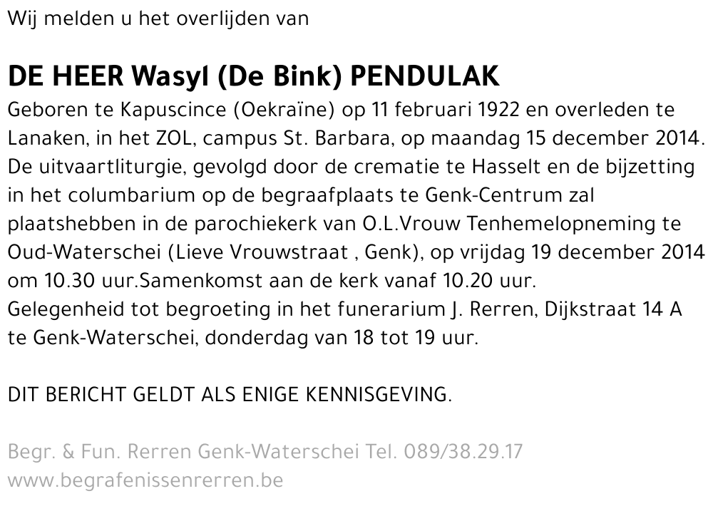 Wasyl Pendulak