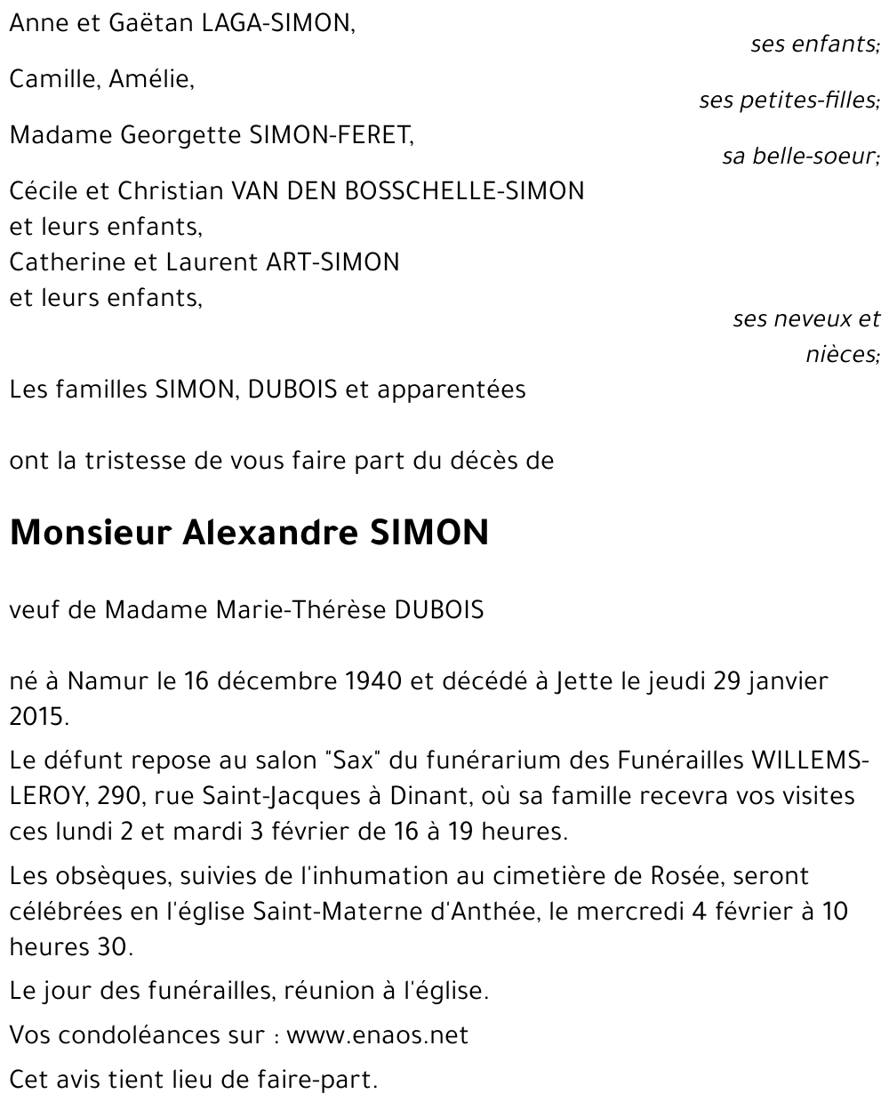 Alexandre SIMON
