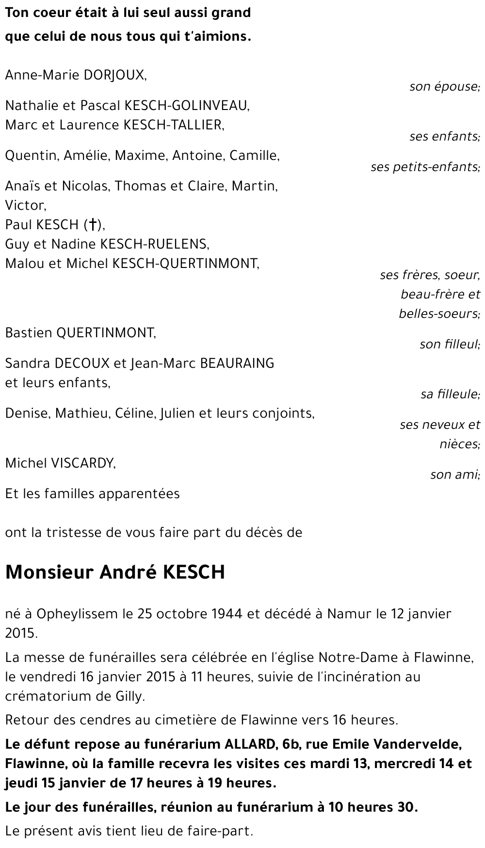 André KESCH