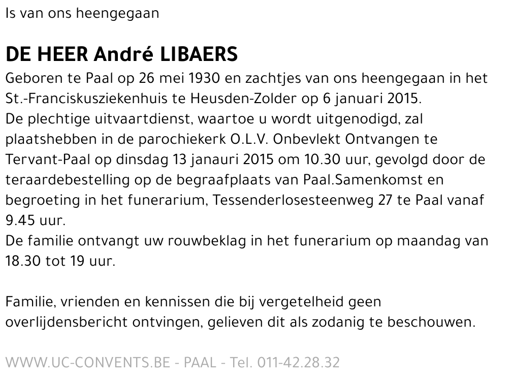 André Libaers