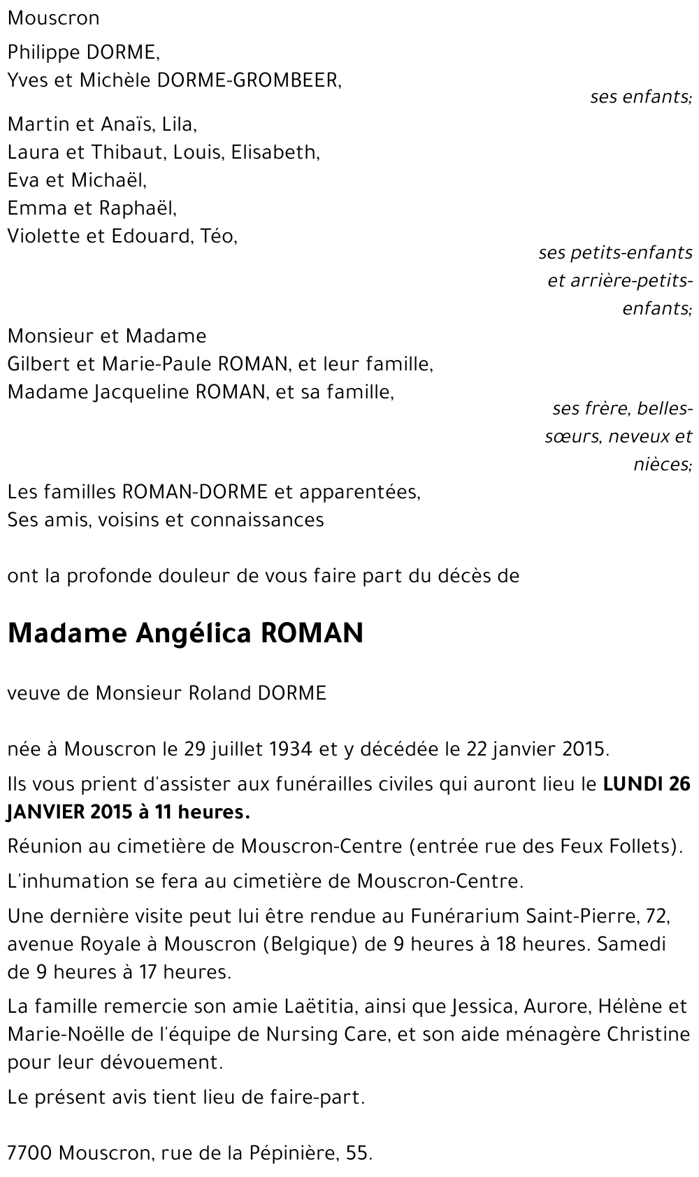 Angélica ROMAN