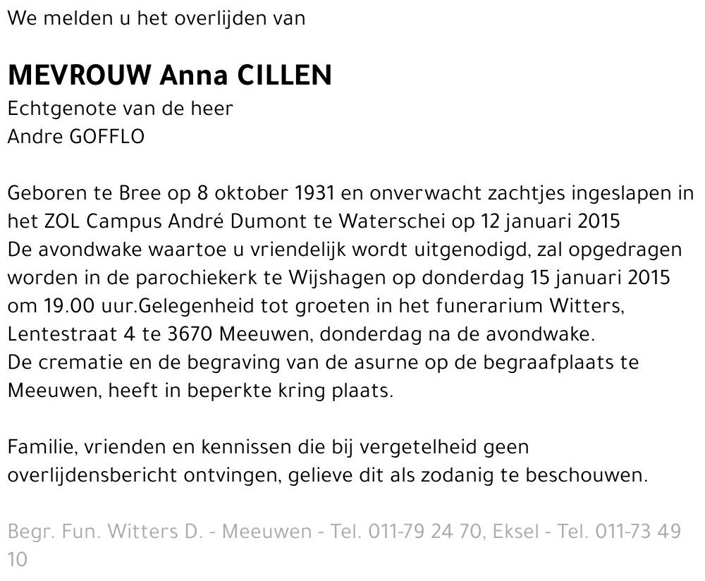 Anna Cillen