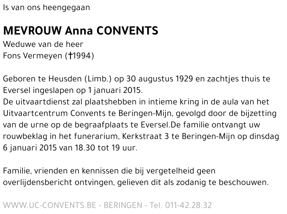 Anna Convents