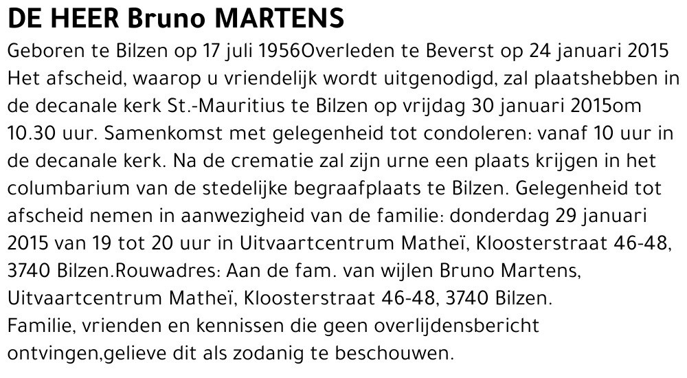 Bruno MARTENS