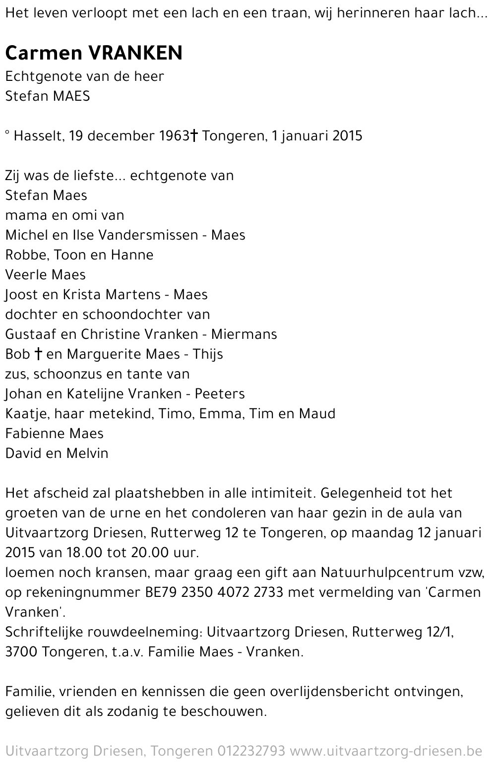 Carmen Vranken