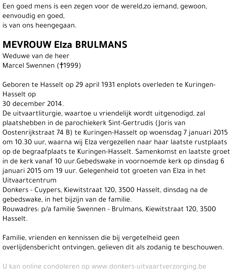 Elza Brulmans