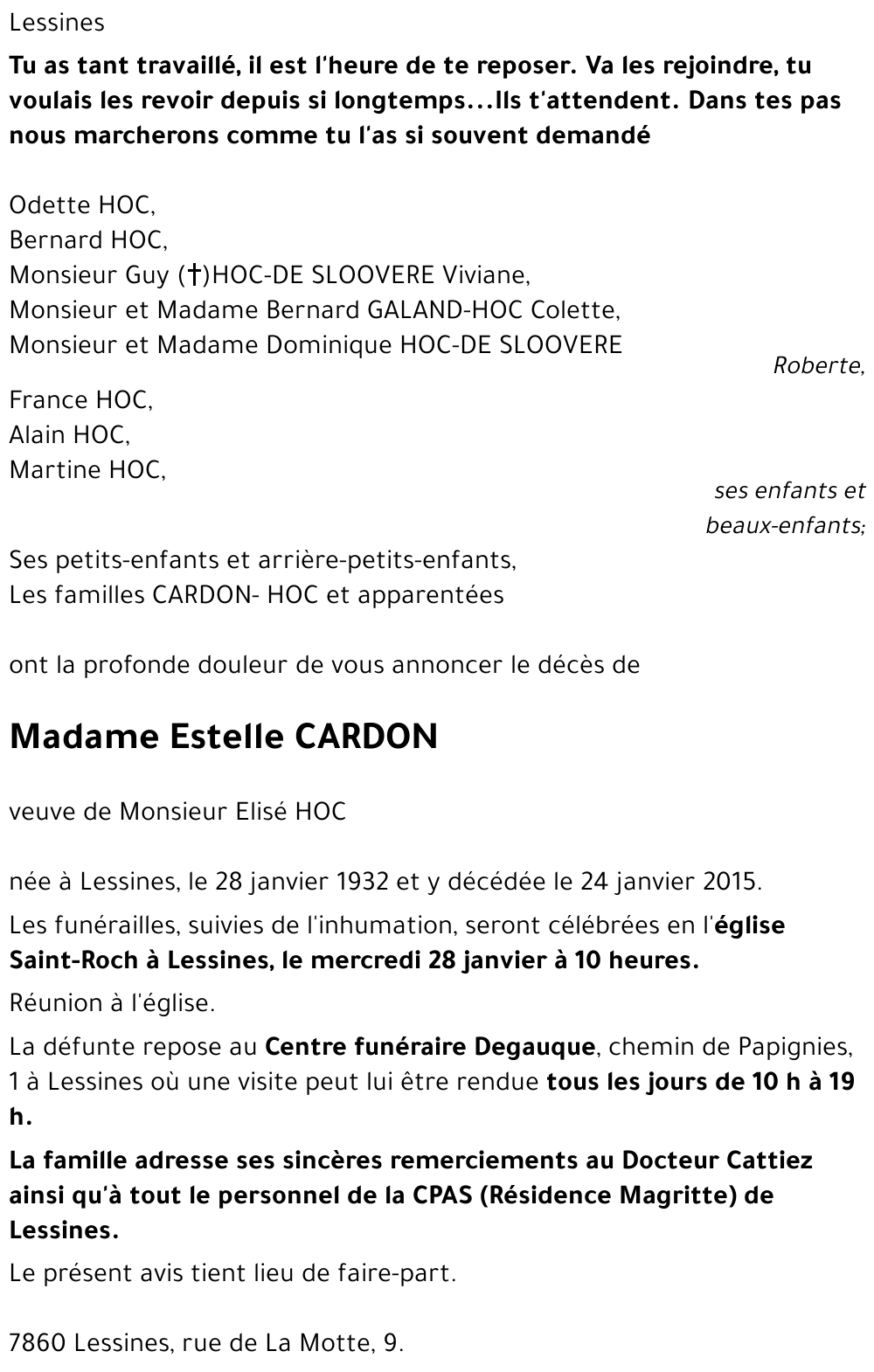Estelle CARDON