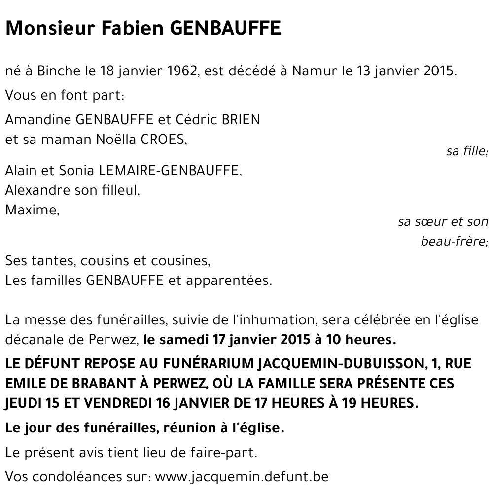 Fabien GENBAUFFE
