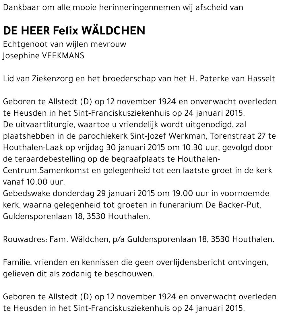 Felix Wäldchen