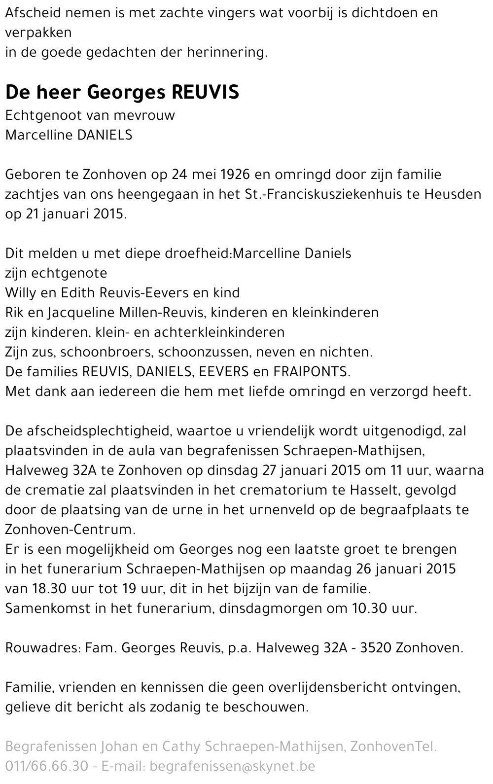 Georges Reuvis