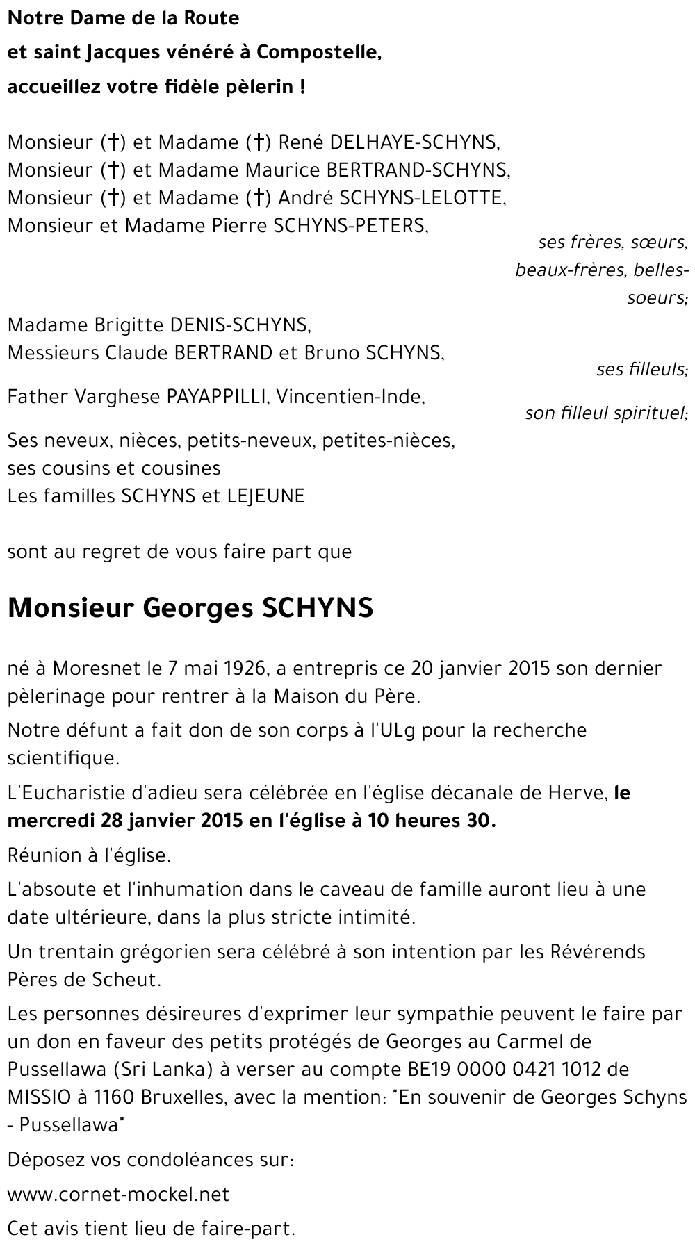 Georges SCHYNS