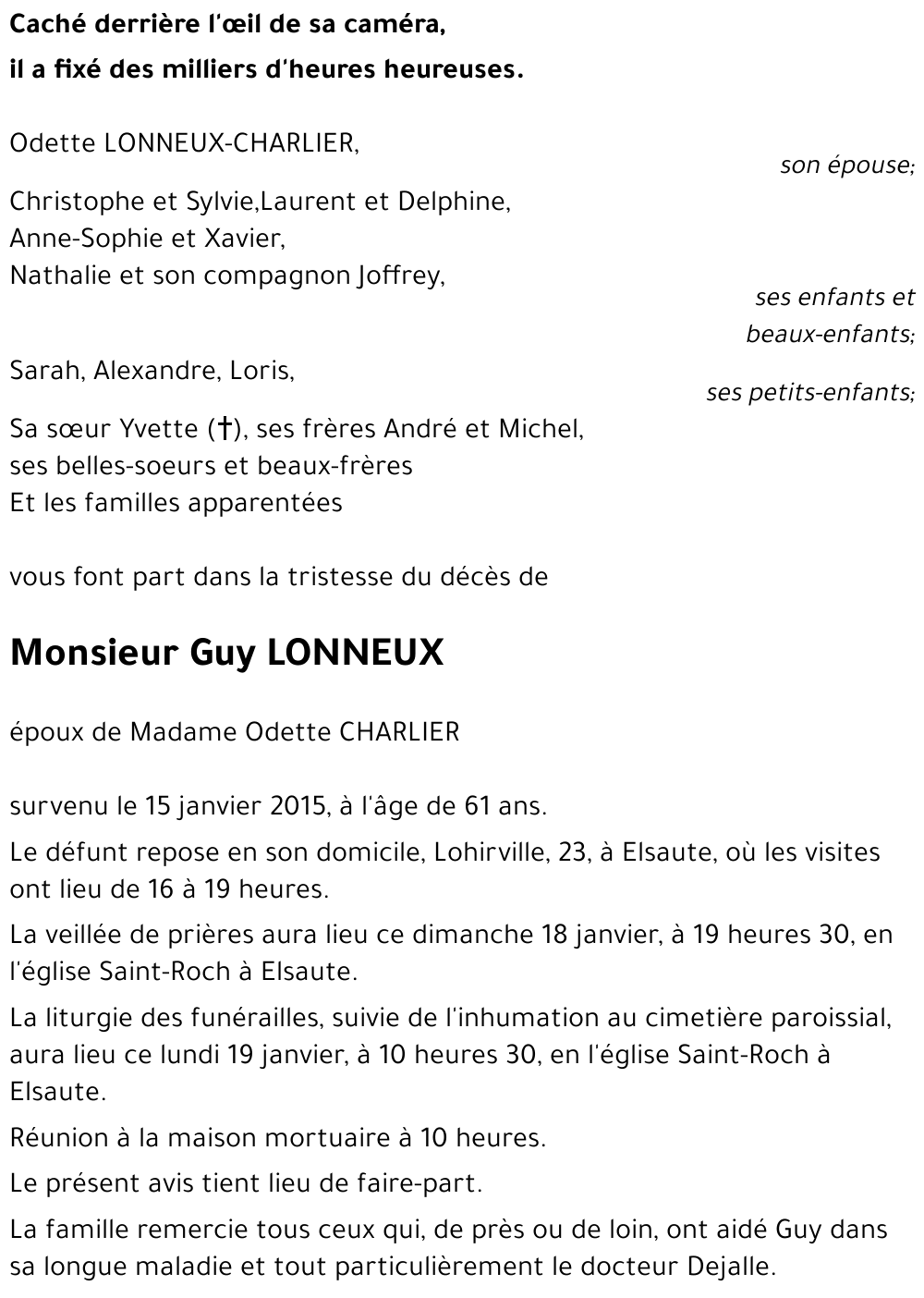 Guy LONNEUX