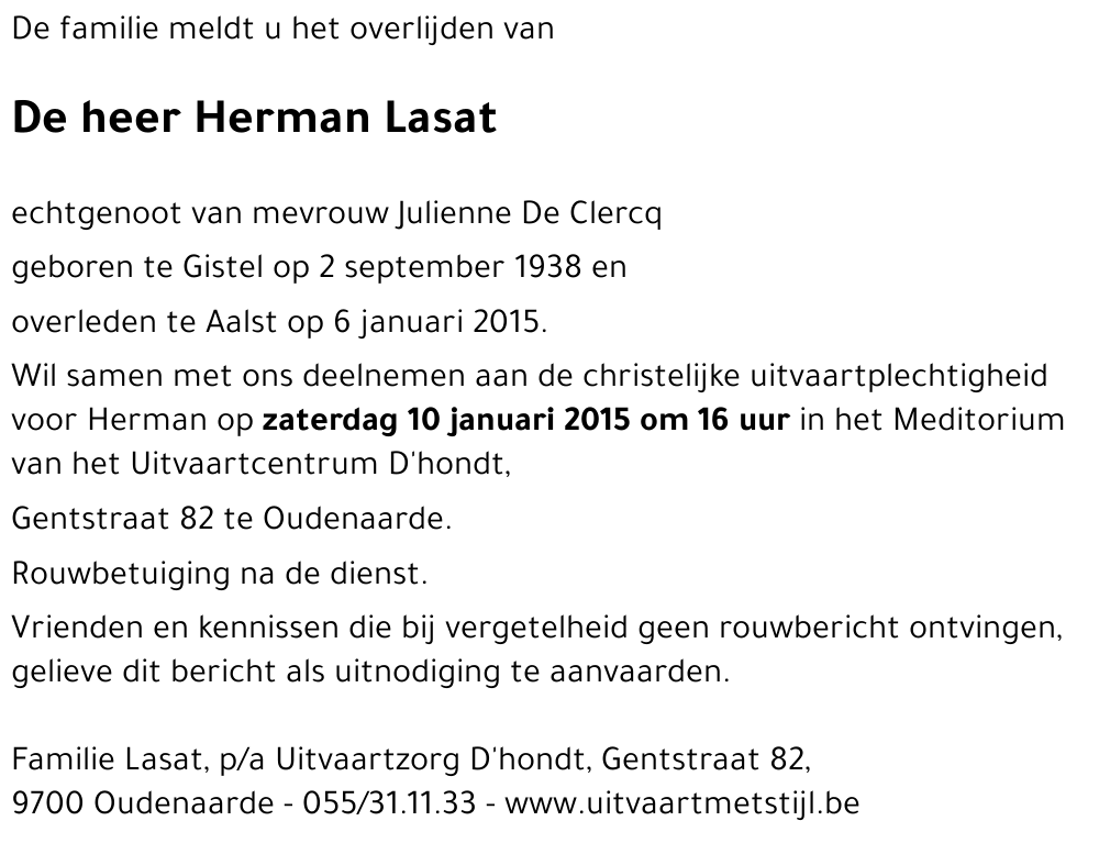 Herman Lasat