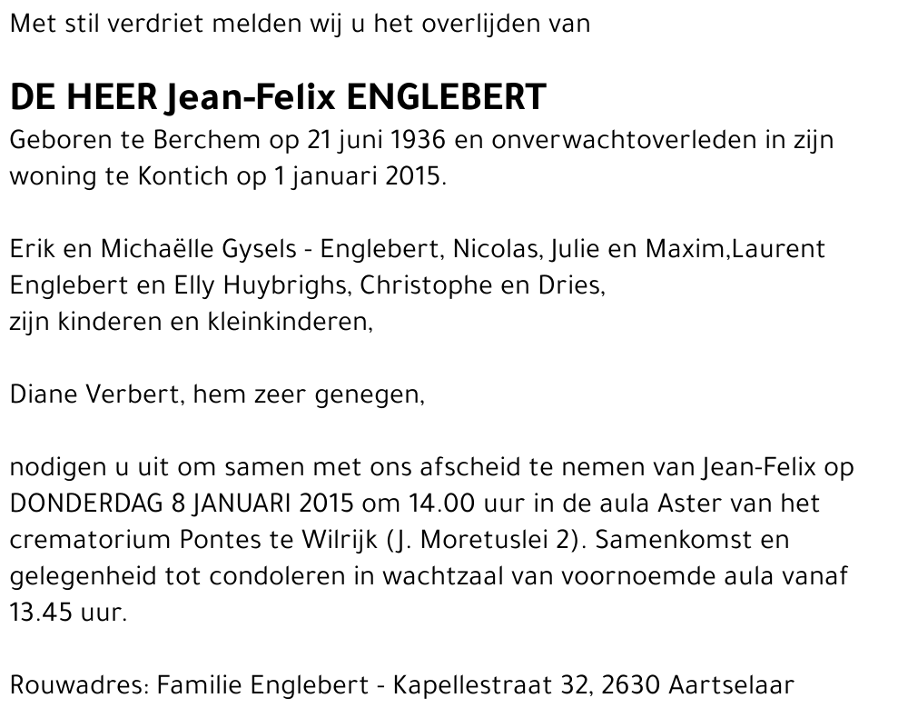 Jean Felix Englebert