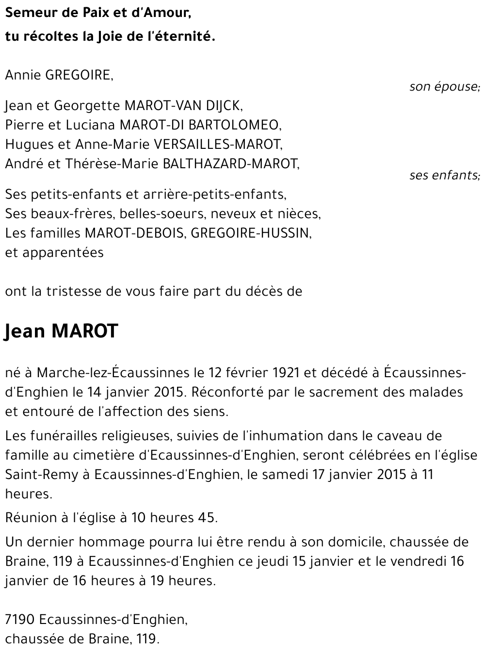 Jean MAROT
